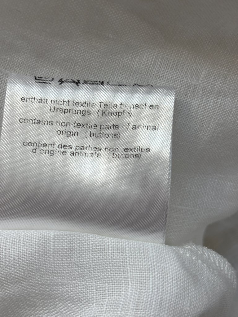 Gorsuch "Valentina" Linen Lace-Trim Tunic Size 8 Nwt — image 7 of 7